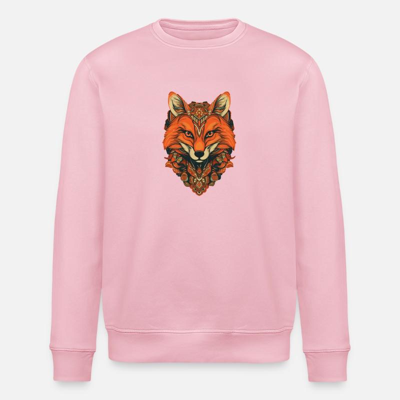 Fuchs - Stanley/Stella Unisex Bio-Sweatshirt ROLLER - Hellrosa