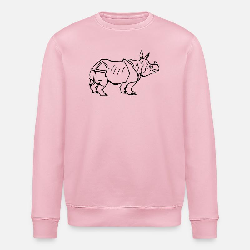 Nashorn - Stanley/Stella Unisex Bio-Sweatshirt ROLLER - Hellrosa