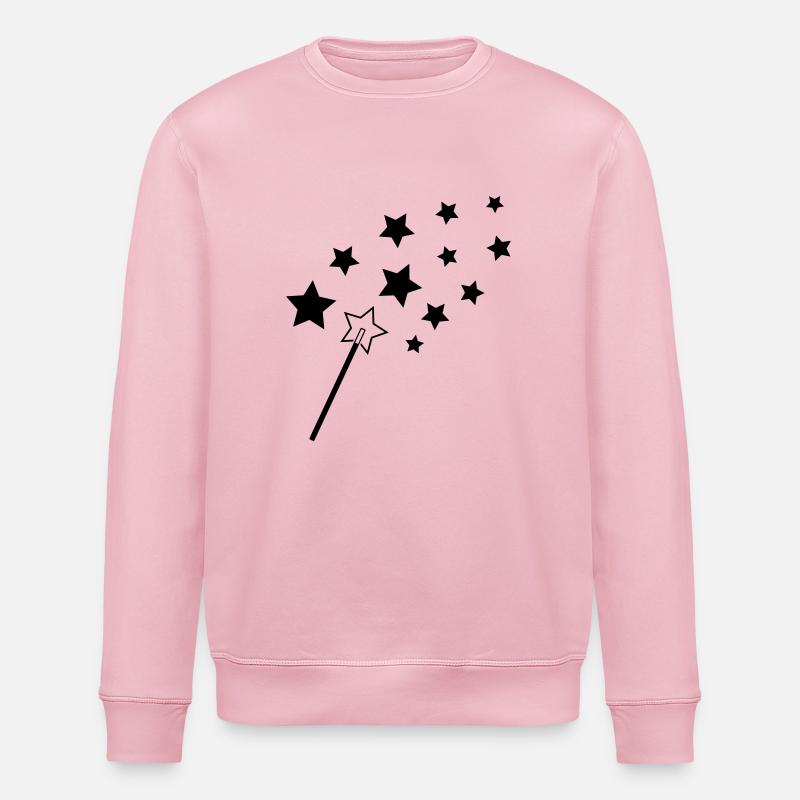 zauberstab - Stanley/Stella Unisex Bio-Sweatshirt ROLLER - Hellrosa