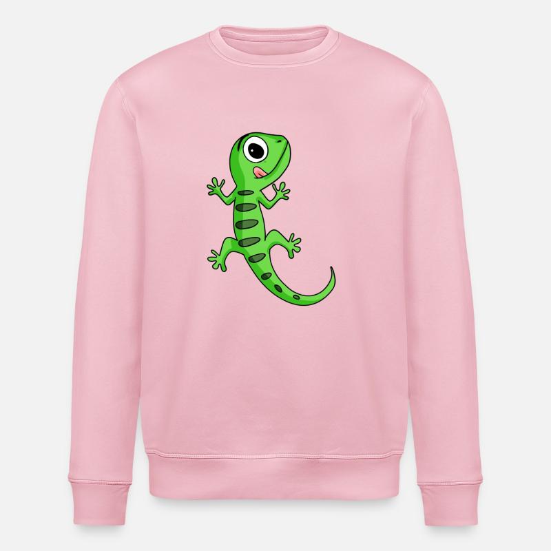 Gecko - Stanley/Stella Unisex Bio-Sweatshirt ROLLER - Hellrosa