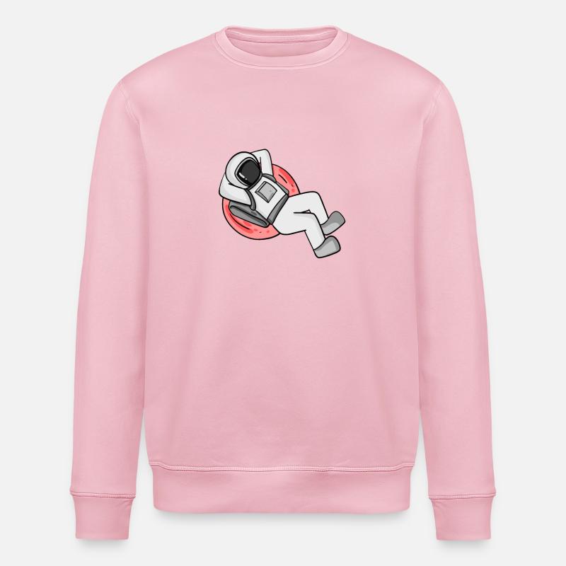 Astronaut - Stanley/Stella Unisex Bio-Sweatshirt ROLLER - Hellrosa