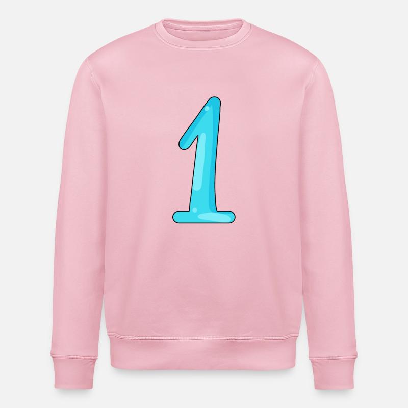 1 - Sweat bio ROLLER Stanley/Stella Unisexe - rose pâle