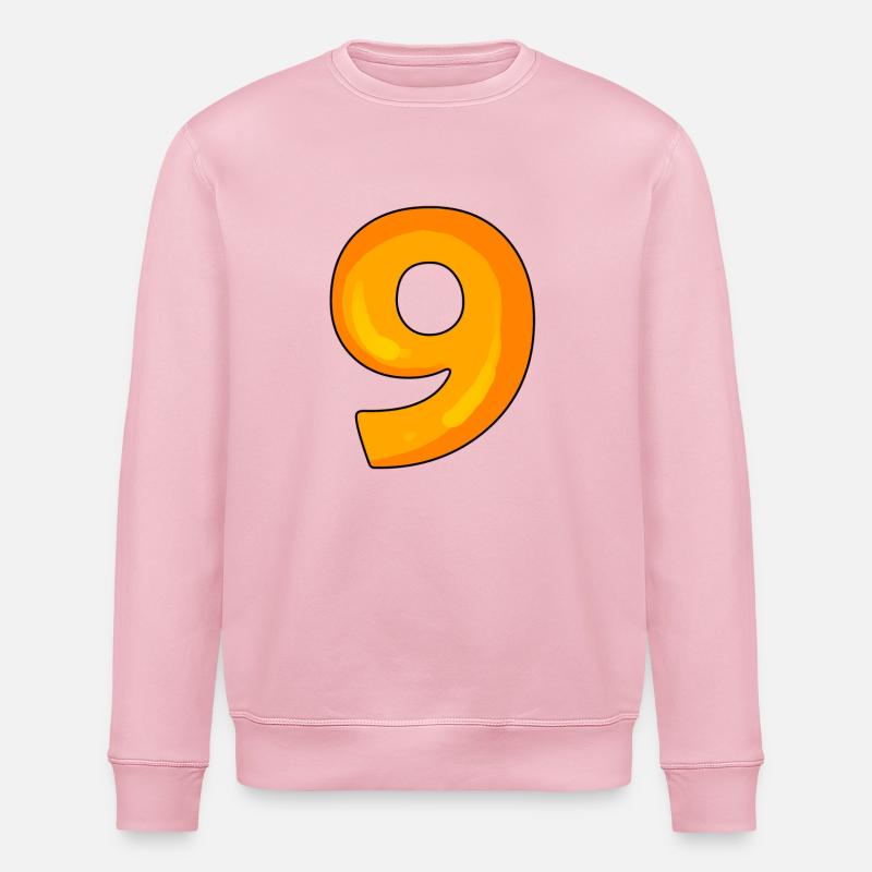 9 - Sweat bio ROLLER Stanley/Stella Unisexe - rose pâle