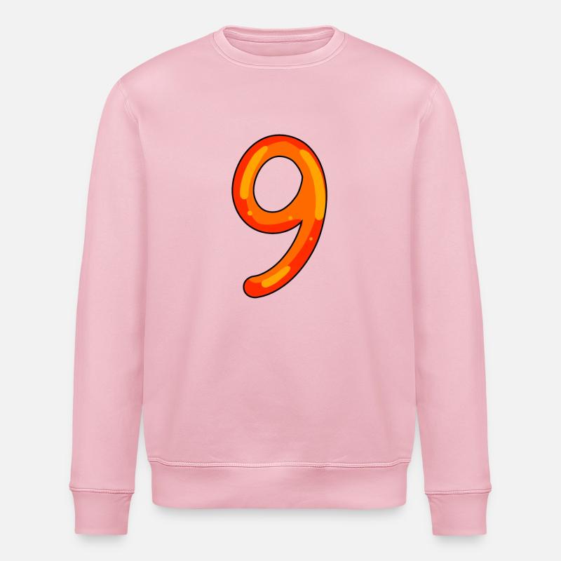 9 - Sweat bio ROLLER Stanley/Stella Unisexe - rose pâle