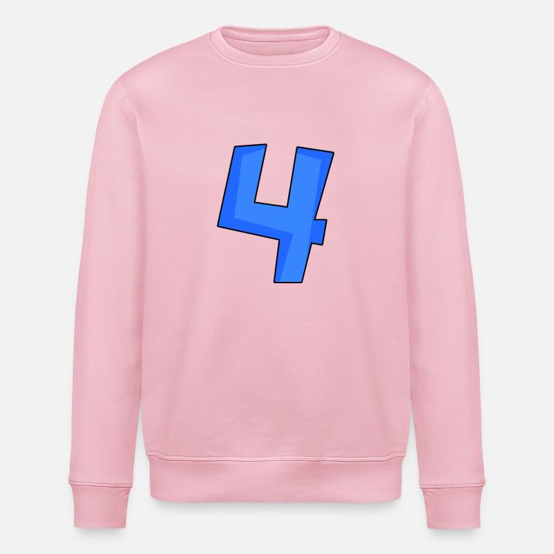 4 - Stanley/Stella Unisex Bio-Sweatshirt ROLLER - Hellrosa