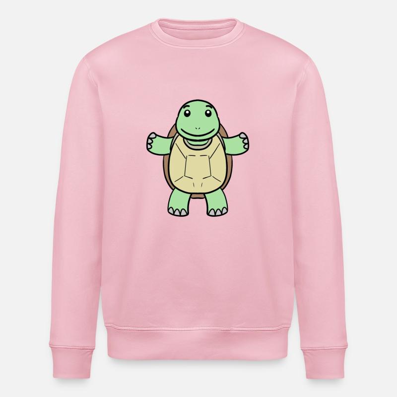 Schildkröte - Stanley/Stella Unisex Bio-Sweatshirt ROLLER - Hellrosa