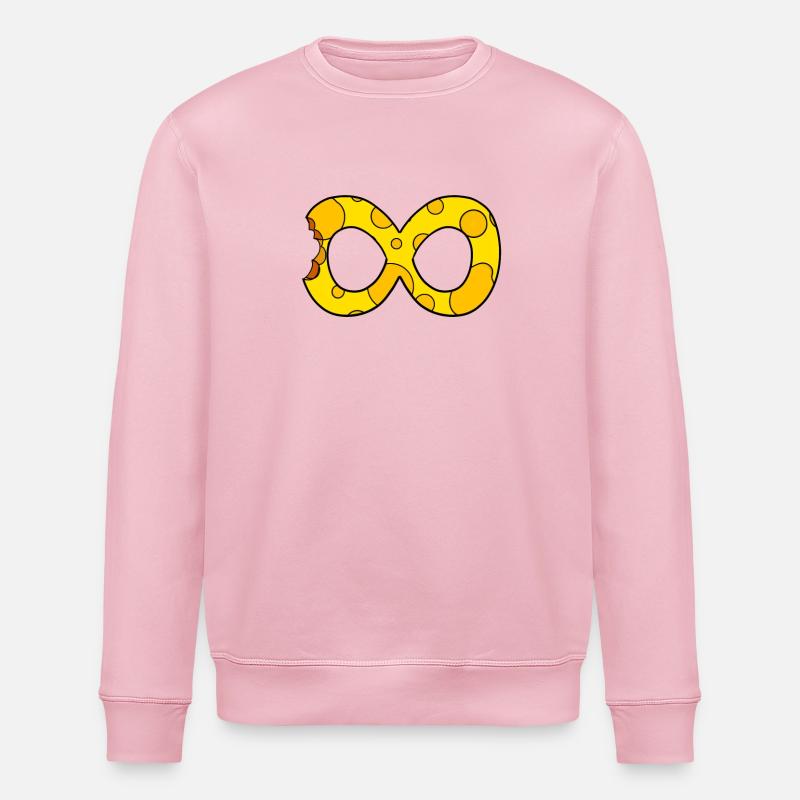 Fromage Infinite - Sweat bio ROLLER Stanley/Stella Unisexe - rose pâle
