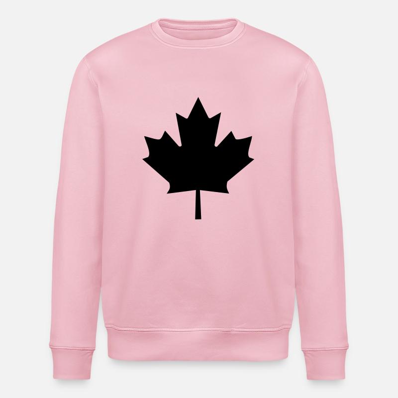 Happy Canada Day - Stanley/Stella Unisex Bio-Sweatshirt ROLLER - Hellrosa