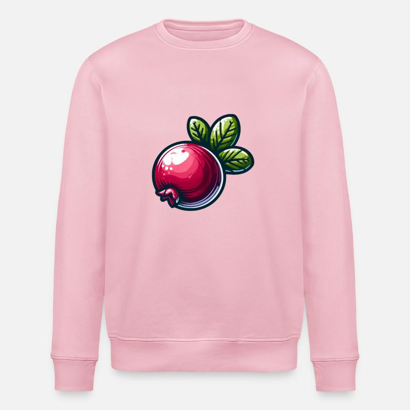 Kleine Cranberry - Stanley/Stella Unisex Bio-Sweatshirt ROLLER - Hellrosa
