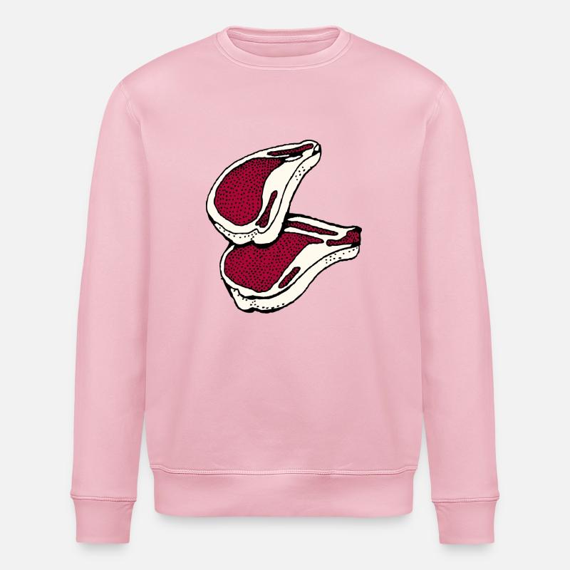 Fleisch - Stanley/Stella Unisex Bio-Sweatshirt ROLLER - Hellrosa
