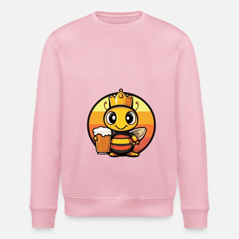 Ameise Bier - Stanley/Stella Unisex Bio-Sweatshirt ROLLER - Hellrosa