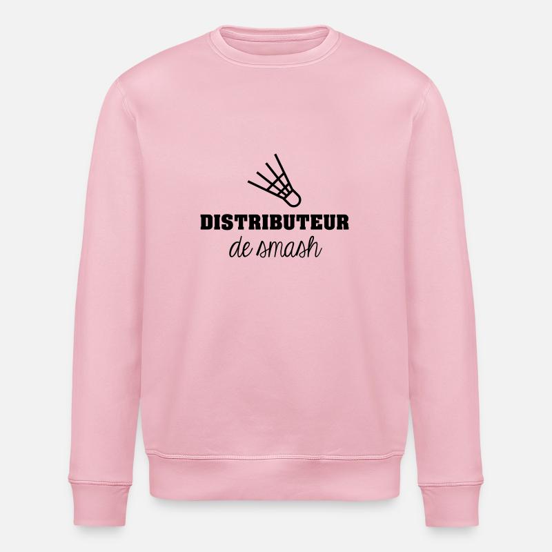 Distributeur de smash - Sweat bio ROLLER Stanley/Stella Unisexe - rose pâle