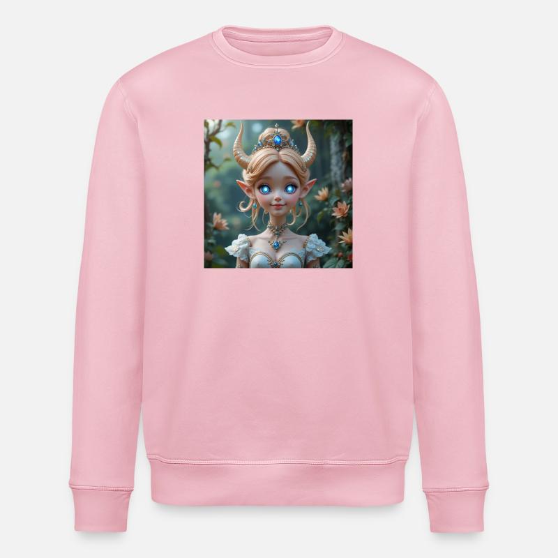 Lapislazica - Stanley/Stella Unisex Bio-Sweatshirt ROLLER - Hellrosa