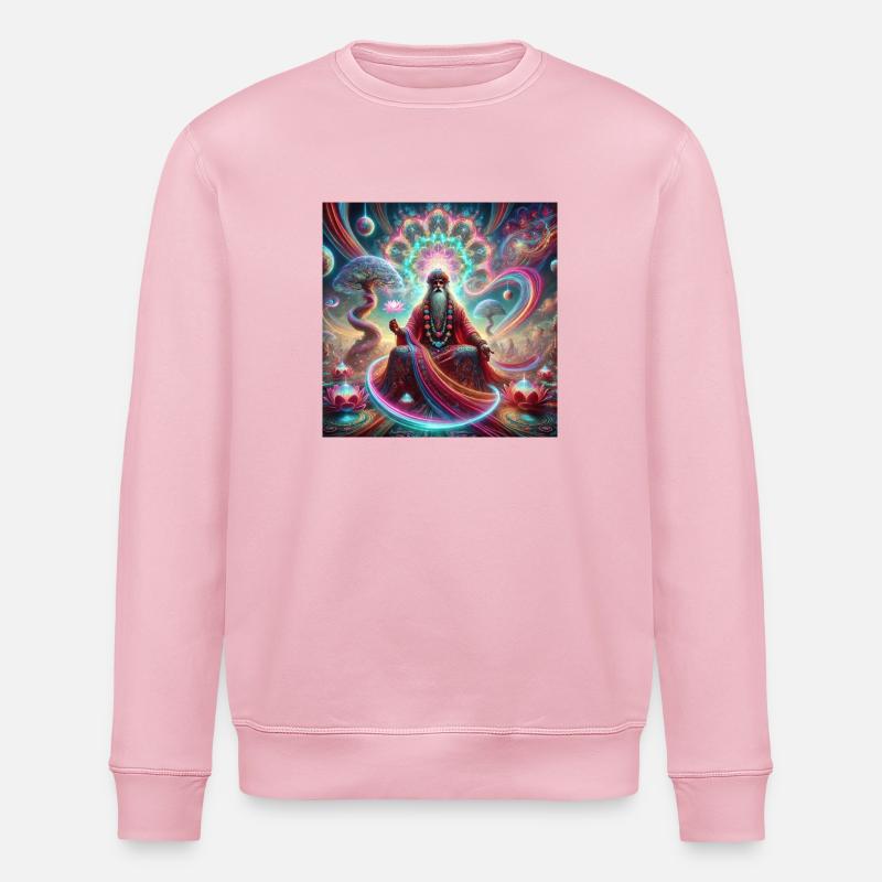 psyguru - Stanley/Stella Unisex Bio-Sweatshirt ROLLER - Hellrosa