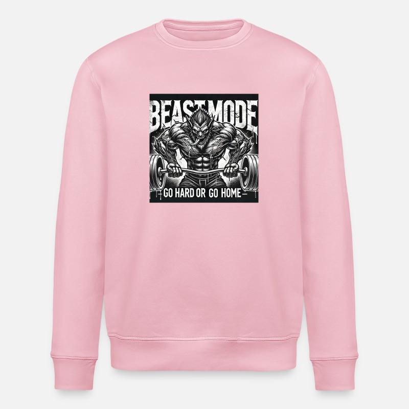 Modus Logo - Stanley/Stella Unisex Bio-Sweatshirt ROLLER - Hellrosa