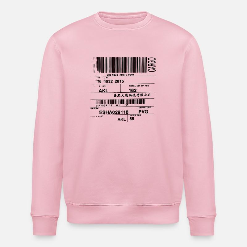 Barcode - Stanley/Stella Unisex Bio-Sweatshirt ROLLER - Hellrosa