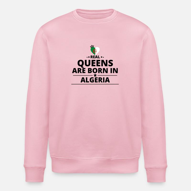 QUEENS CADEAUX DE ALGÉRIE AMOUR - Sweat bio ROLLER Stanley/Stella Unisexe - rose pâle