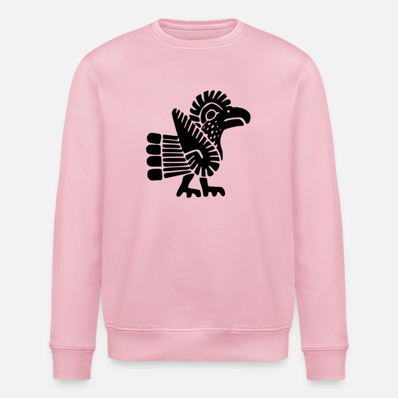 oiseau Maya - Sweat bio ROLLER Stanley/Stella Unisexe - rose pâle