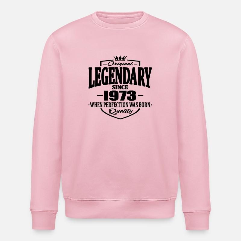 Legendary since 1973 - Stanley/Stella ROLLER Unisex Organic Sweatshirt - cotton pink