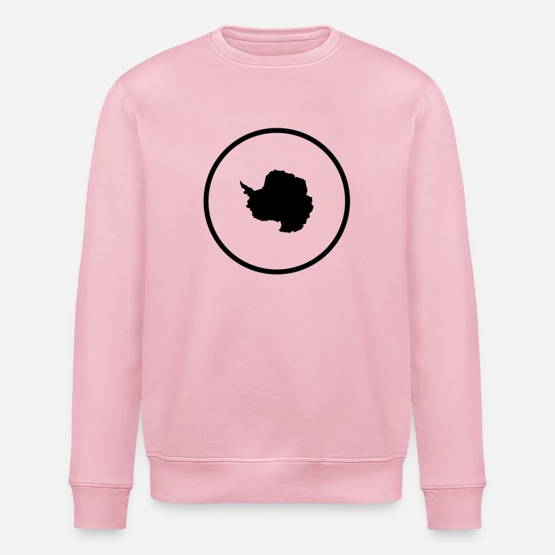 Antarktika - Stanley/Stella Unisex Bio-Sweatshirt ROLLER - Hellrosa
