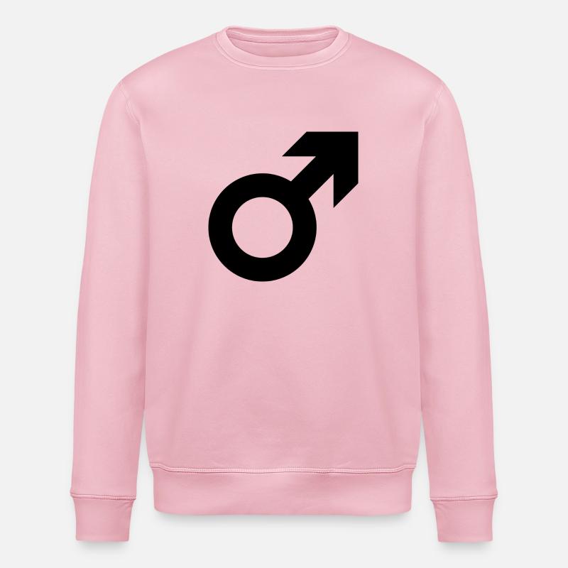 Männlich Geschlecht - Stanley/Stella Unisex Bio-Sweatshirt ROLLER - Hellrosa
