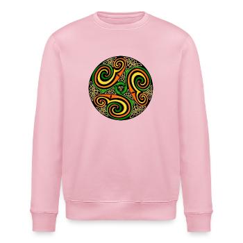 tribal - Sweat bio ROLLER Stanley/Stella Unisexe - rose pâle - Devant - Nik (191cm)