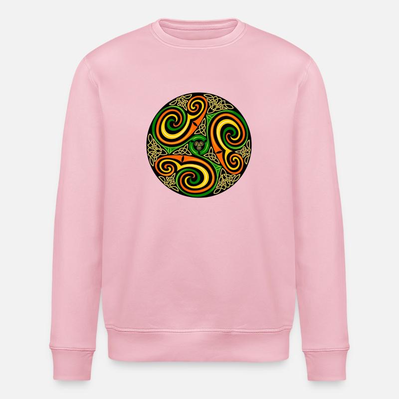 tribal - Sweat bio ROLLER Stanley/Stella Unisexe - rose pâle
