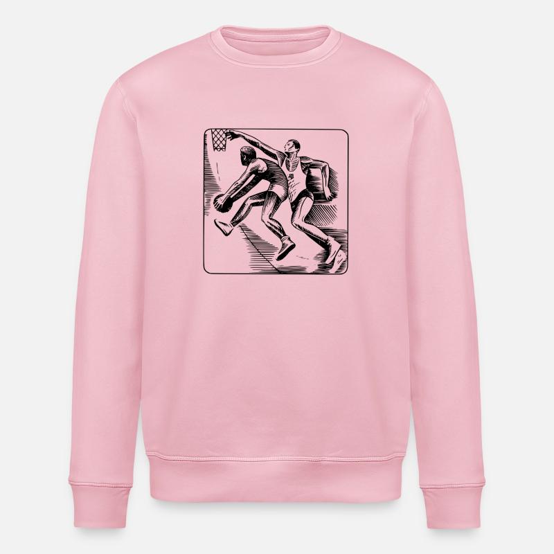 Basketball - Stanley/Stella Unisex Bio-Sweatshirt ROLLER - Hellrosa