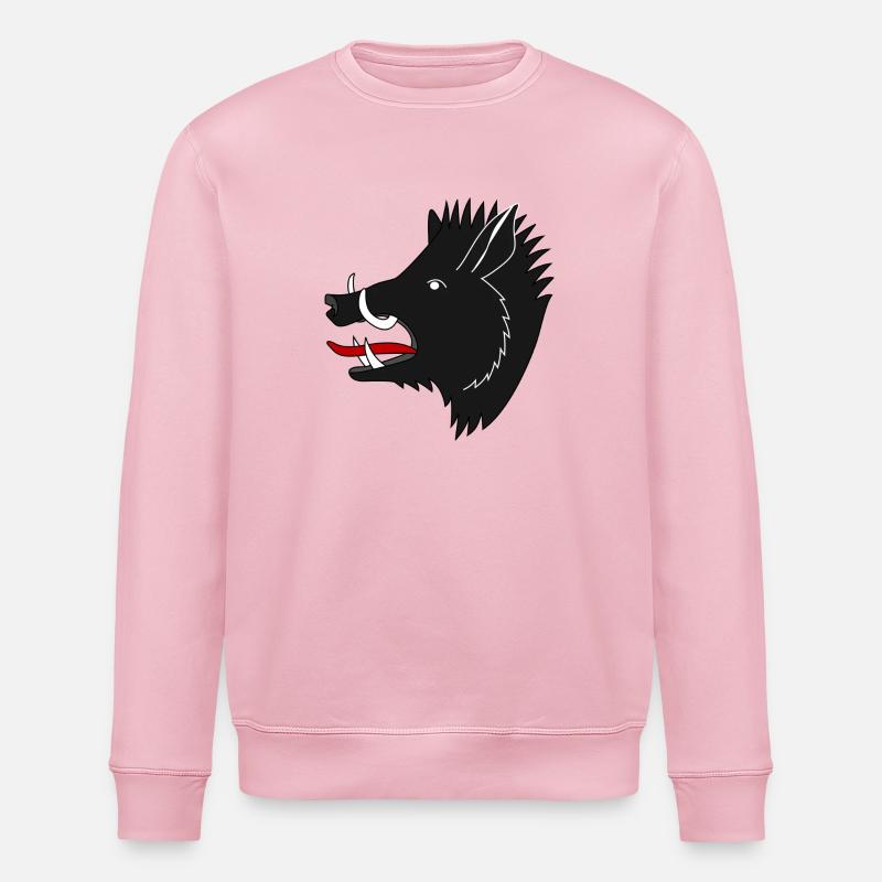 verrat - Sweat bio ROLLER Stanley/Stella Unisexe - rose pâle