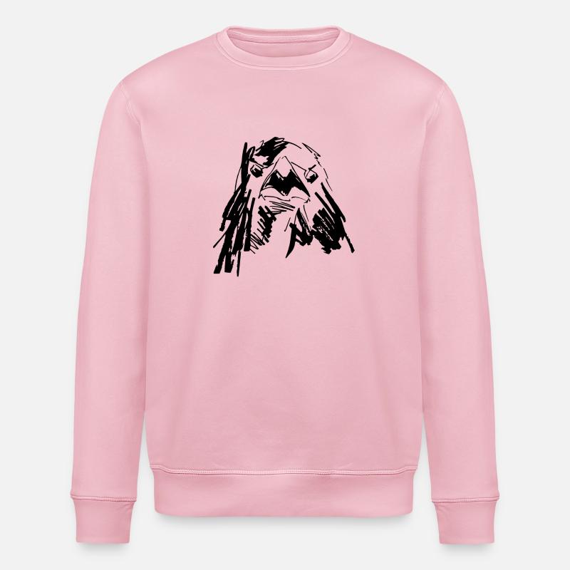 Adler - Falke - Stanley/Stella Unisex Bio-Sweatshirt ROLLER - Hellrosa