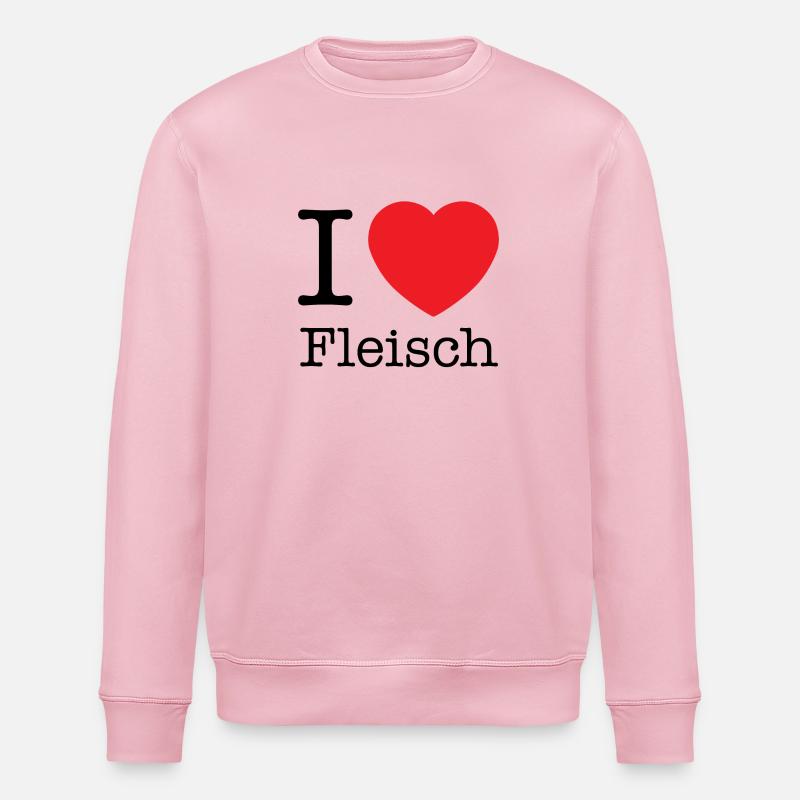 Fleisch - Stanley/Stella Unisex Bio-Sweatshirt ROLLER - Hellrosa
