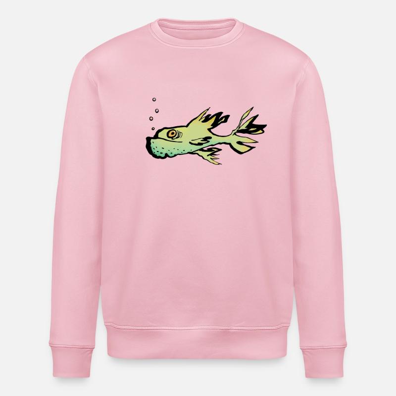 Poisson - Sweat bio ROLLER Stanley/Stella Unisexe - rose pâle