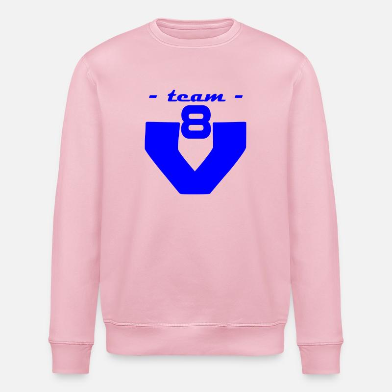 Team V8 - Stanley/Stella Unisex Bio-Sweatshirt ROLLER - Hellrosa