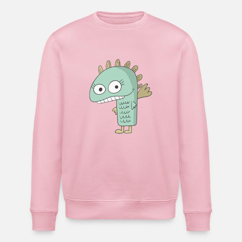 Monster - Stanley/Stella Unisex Bio-Sweatshirt ROLLER - Hellrosa