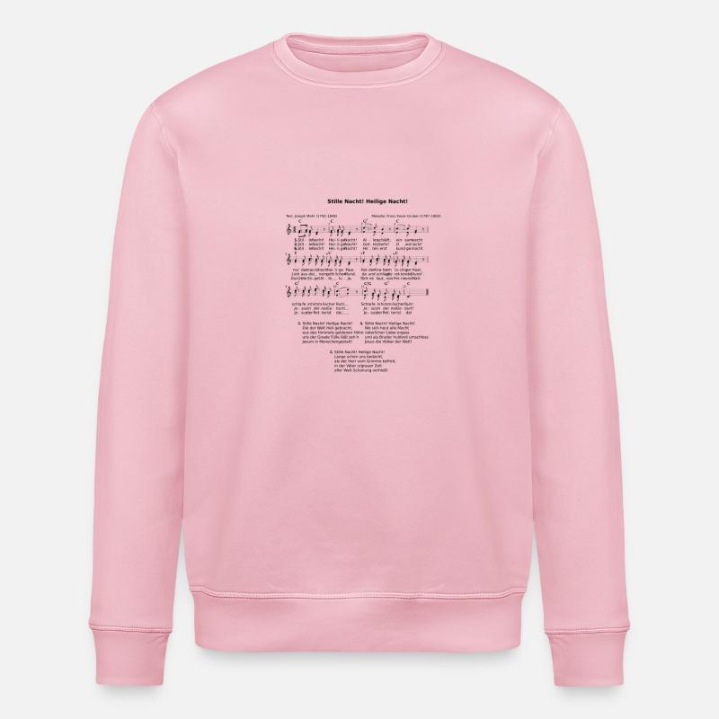 Stille Nacht - Stanley/Stella Unisex Bio-Sweatshirt ROLLER - Hellrosa