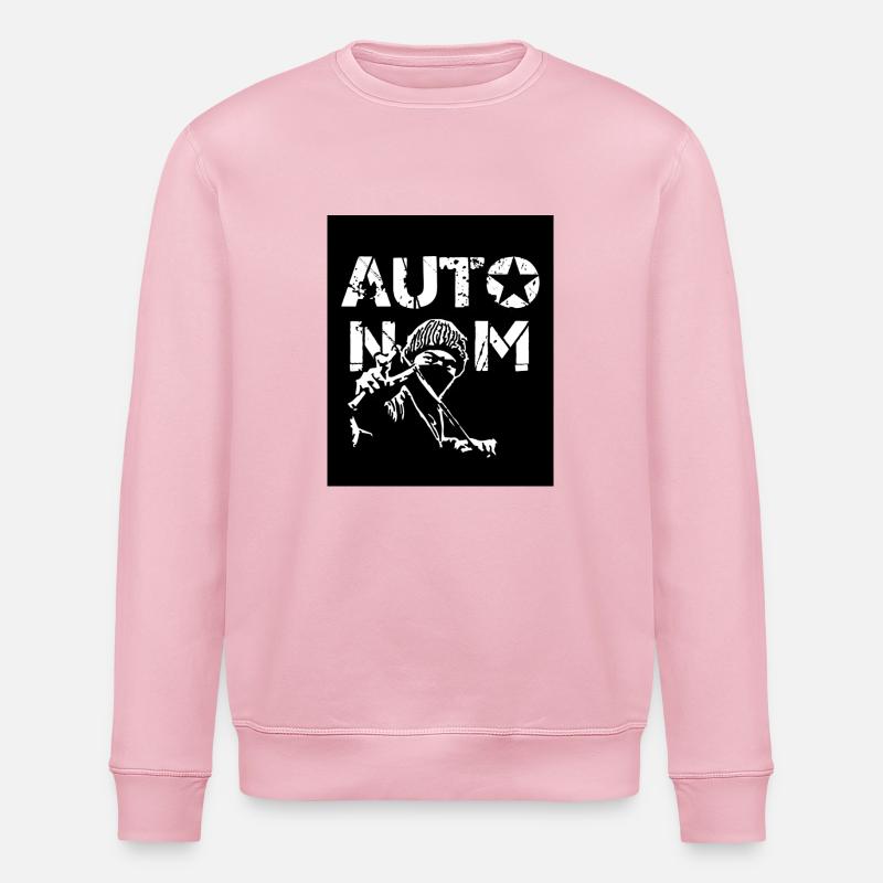 autonome - Sweat bio ROLLER Stanley/Stella Unisexe - rose pâle