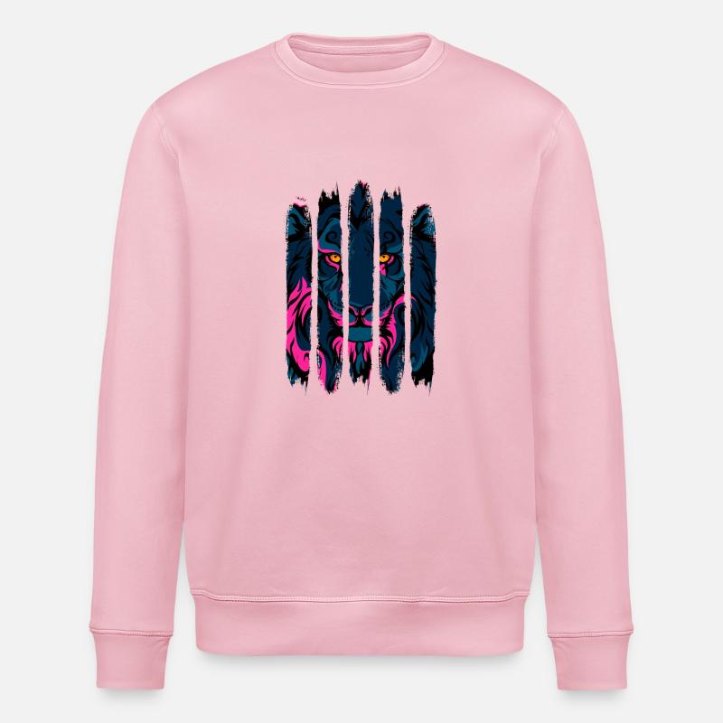 Löwe - Stanley/Stella Unisex Bio-Sweatshirt ROLLER - Hellrosa
