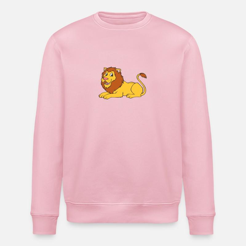 Löwe - Stanley/Stella Unisex Bio-Sweatshirt ROLLER - Hellrosa