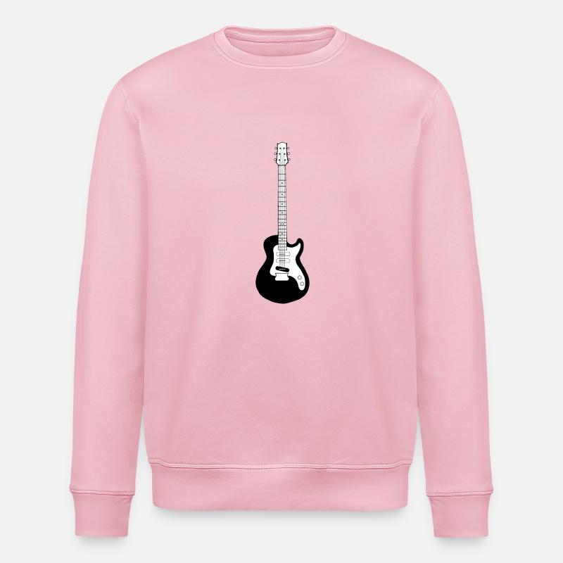 Gitarre - Stanley/Stella Unisex Bio-Sweatshirt ROLLER - Hellrosa