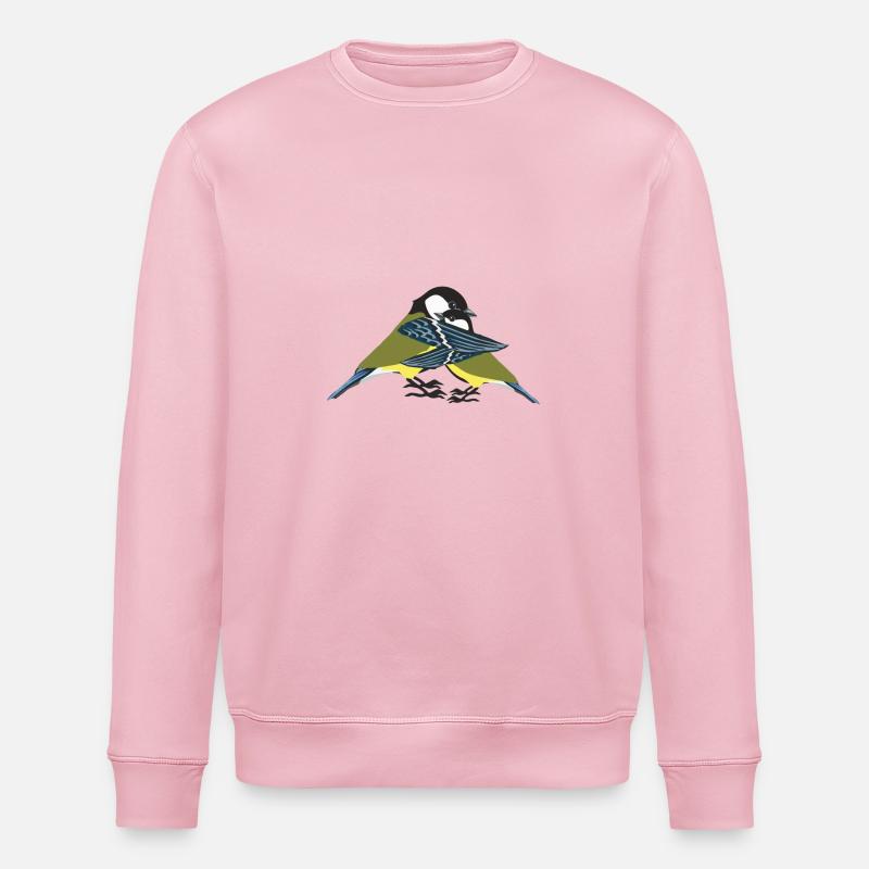 Blaumeise - Stanley/Stella Unisex Bio-Sweatshirt ROLLER - Hellrosa