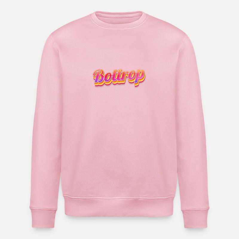 Bottropérine Bottroper Bottrop - Sweat bio ROLLER Stanley/Stella Unisexe - rose pâle