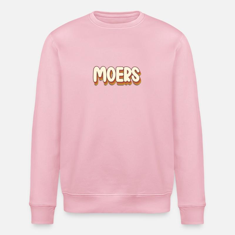 Moerserin Moerser Moers - Stanley/Stella Unisex Bio-Sweatshirt ROLLER - Hellrosa