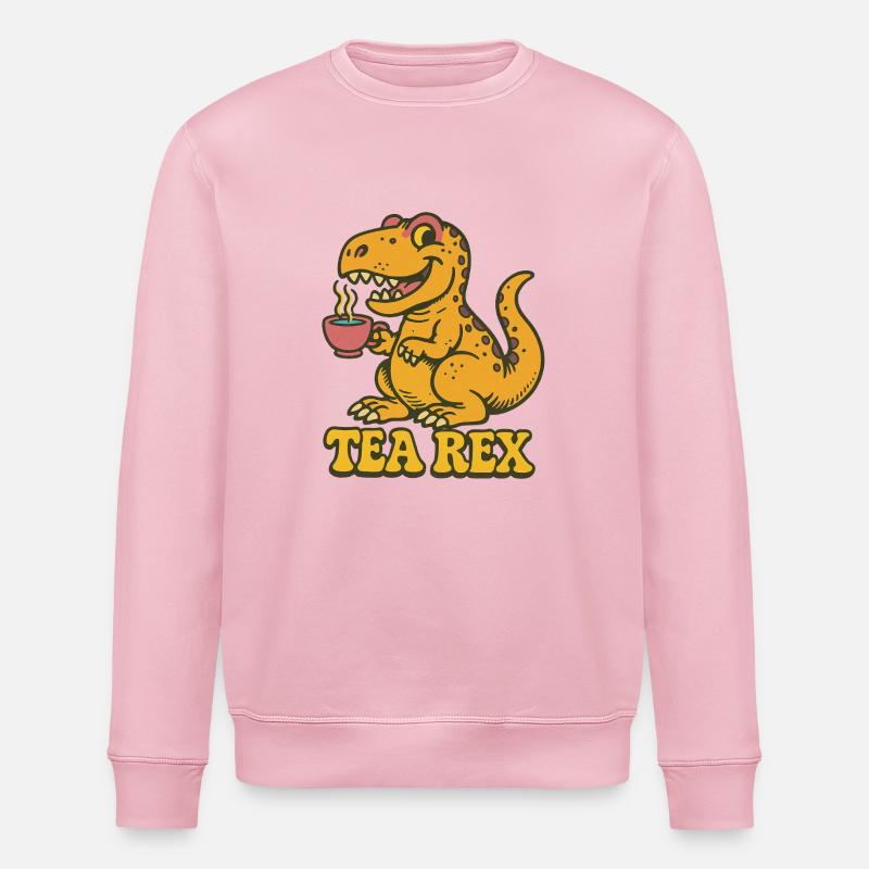 Tee Rex - Stanley/Stella Unisex Bio-Sweatshirt ROLLER - Hellrosa