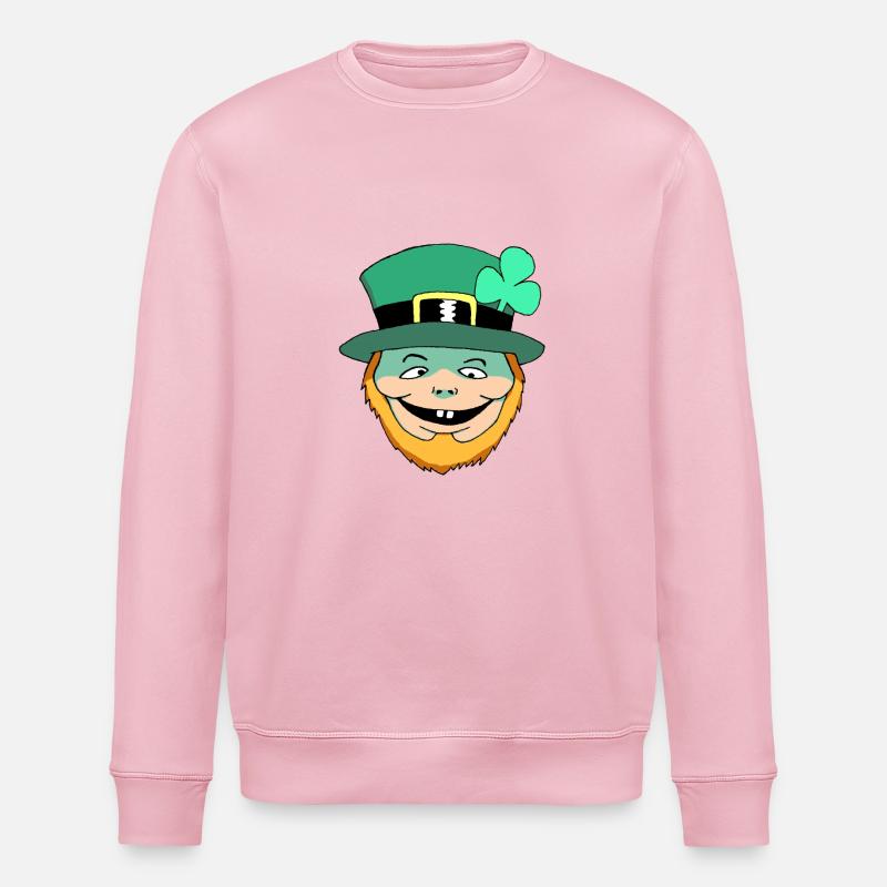Le joyeux lutin - Sweat bio ROLLER Stanley/Stella Unisexe - rose pâle