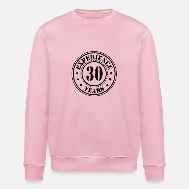 30 ans d'expérience - Sweat bio ROLLER Stanley/Stella Unisexe - rose pâle