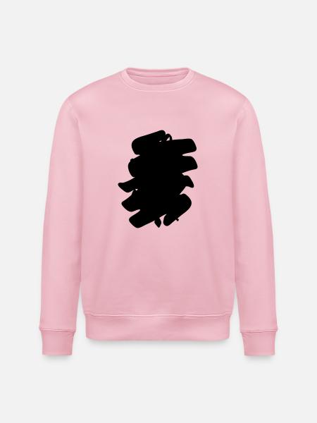 Vibe with me - Stanley/Stella Unisex Bio-Sweatshirt ROLLER - Hellrosa