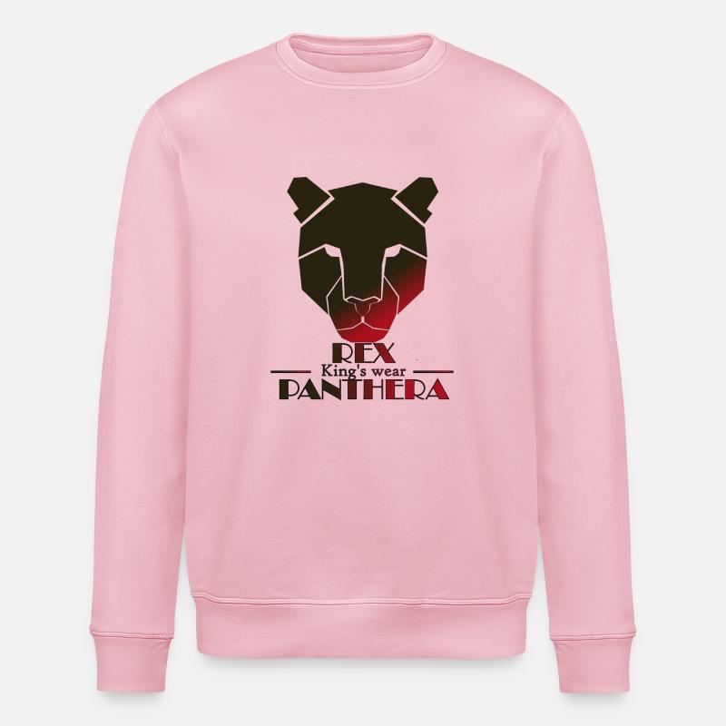 Rex panthera - Stanley/Stella Unisex Bio-Sweatshirt ROLLER - Hellrosa