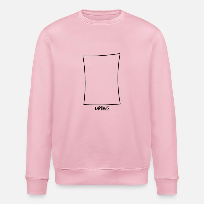 Empty square - Stanley/Stella ROLLER Unisex Organic Sweatshirt - cotton pink