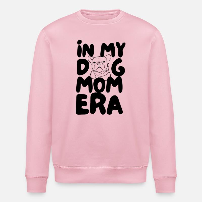 IN DER ÄRA MEINER HUNDEMUTTER - Stanley/Stella Unisex Bio-Sweatshirt ROLLER - Hellrosa