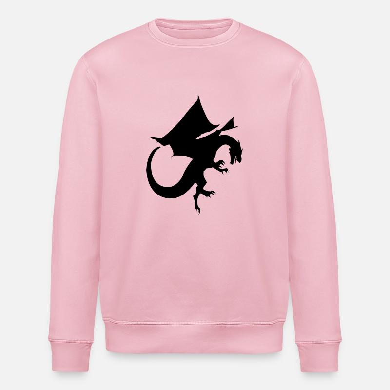 Drache - Stanley/Stella Unisex Bio-Sweatshirt ROLLER - Hellrosa